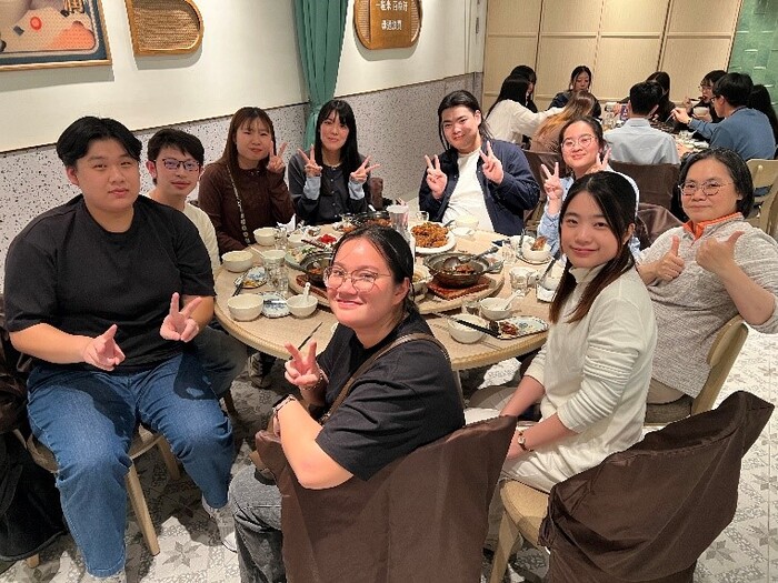 日本新潟醫療福祉大學及泰國朱拉隆功大學 歡送晚宴圖片