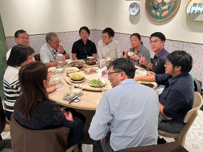 日本新潟醫療福祉大學及泰國朱拉隆功大學 歡送晚宴圖片