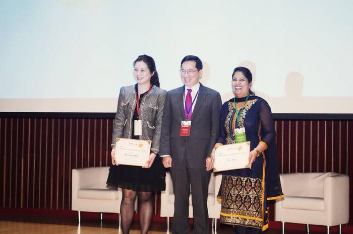 2018 Yufong International Health Literacy Awards Wen-Hsuan Hou and Usha Rani(Presenter: Peter Chang)