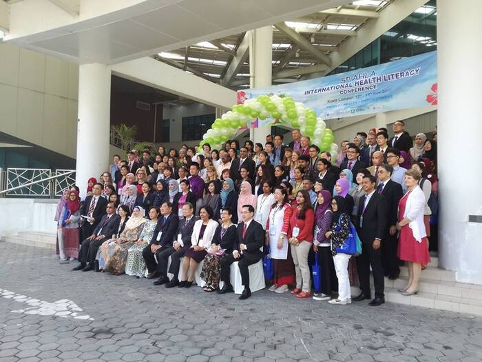 Official photoshoot happening now 5th International Conference on Health Literacy and Population Health
