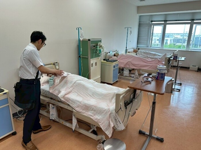 參觀營養系模擬臨床教室圖片