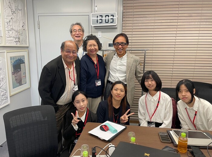與慶應大學Kazuo Tsubota教授學術交流後合影圖片