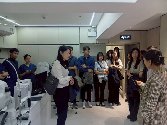 當地醫院參訪過程圖片