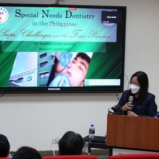菲律賓法蒂瑪大學ALVAREZ SHARON教授分享如何強化特殊需求者牙科的綜合策略
