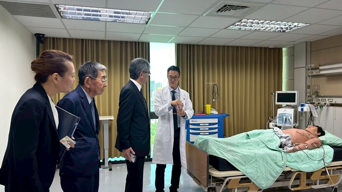 黃昭硯醫師導覽簡介臨床技能訓練中心設施圖片