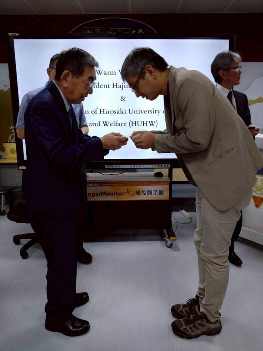 【國際交流】2025年9月24-25日_日本弘前醫療福祉大學校長Hajime Shimoda代表團4人來訪交流圖片