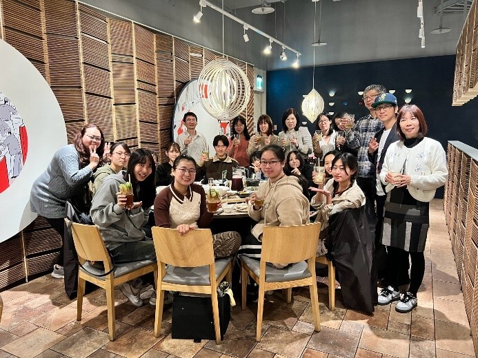 3/21語聽系、物治系和職治系師生與目白大學師生歡送晚宴