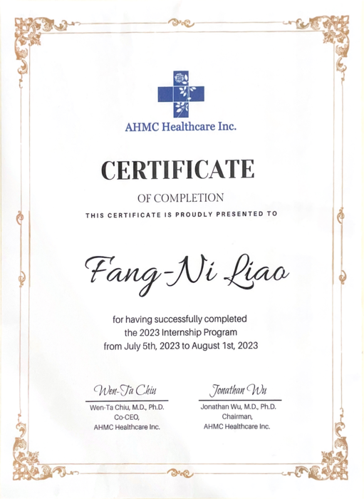 ✈️教育部學海築夢計畫-AHMC Healthcare AI Smart Care LLC醫管系海外實習計畫研習心得分享(廖芳妮)圖片