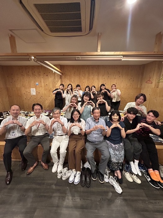 與德島大學的教授和八位大三學伴的相見歡!圖片