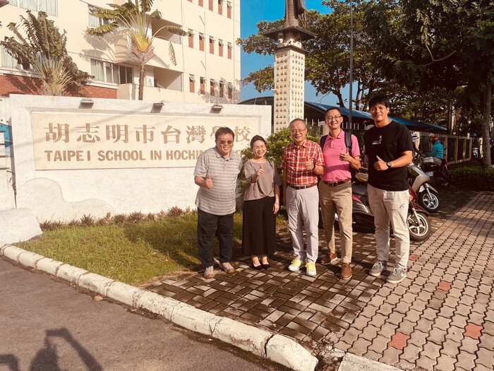 2023/10/13【推動南向夥伴學校】前往越南胡志明市台灣學校招生宣傳圖片