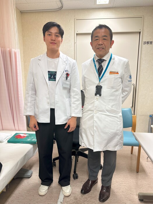和神經內科主任合照