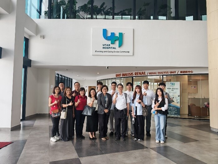 參訪拉曼大學附設醫院西醫部圖片