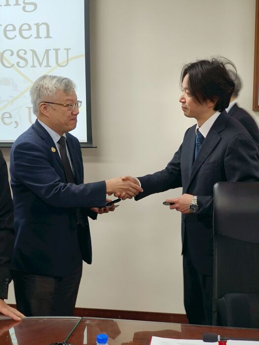 🤝【國際交流】2026年1月22日醫學院與日本國立富山大學簽署MOU合作交流協議圖片