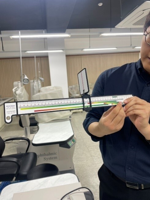 描述: 濟州島視光學校參訪_(1)視覺訓練圖片